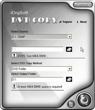 iOrgSoft DVD Copy screenshot